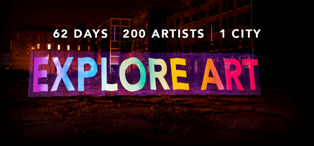 62 Days 100+ Artists 1 City
